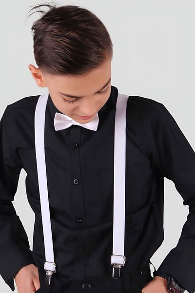Trendy Mall Σετ αγορίστικο λουράκι και παπιγιόν 2-12 ετών