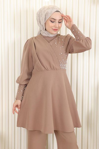 Modamihram Costum dublu Pearl Mink 17801