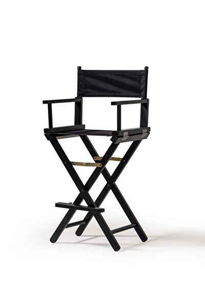 CMS SANDALYE Ahşap Katlanır Bar Rejisör Sandalye