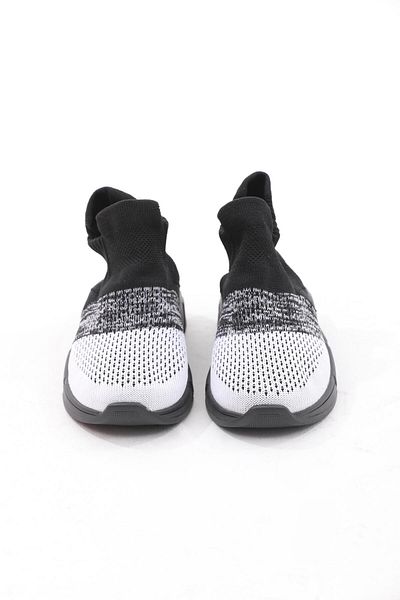 Katia&Bony Black and White Children's Sock Shoes - Color Transition