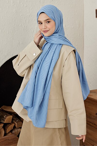 Modakaşmir Şal cu model Welle din seria Jacquard mătăsos