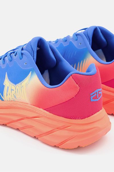 Tapout Men Lace Up Running Shoes, Blue