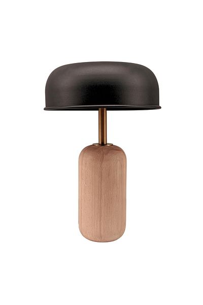 Bahar Aydınlatma Evan Brown Wooden Lampshade