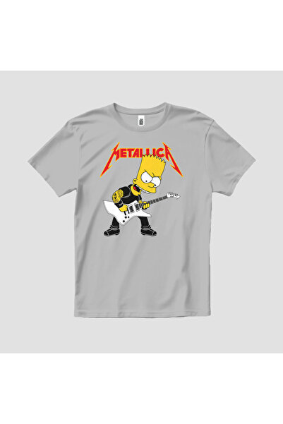 Built By Crazy Bart Simpson Metallica unisex dečija majica