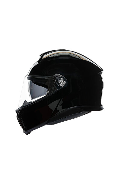 AGV Tourmodular Solid Mplk Black Çene Açılır Kask