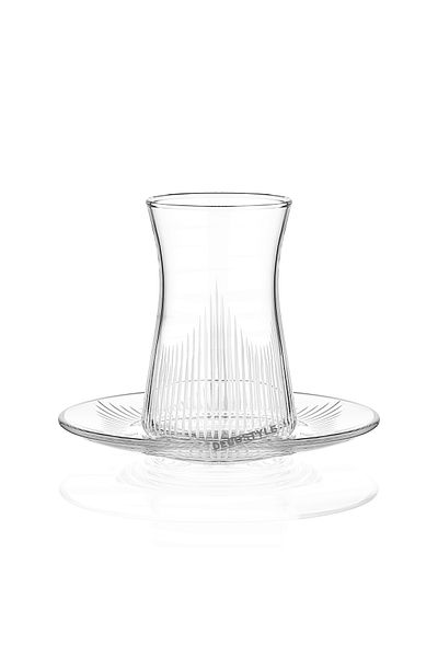 DECOSTYLE Hisar Decostyle 12 Piece Tea Glass Set for 6 Persons Decostyle