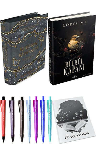 İndigo Kitap أنبوب الرماد 3 مجلدات وصائد العندليب 1 مجلد + هدية