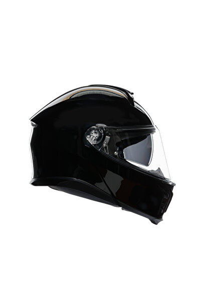 AGV Tourmodular Solid Mplk Black Çene Açılır Kask