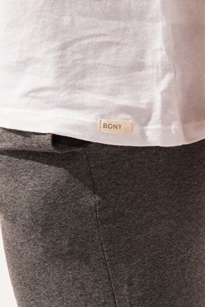 Katia&Bony V-Neck Basic Men's Undershirt White