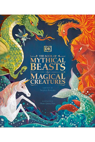 Penguin Books The Book of Mythical Beasts and Magical Creatures by Stephen Krensky (Hardcover)