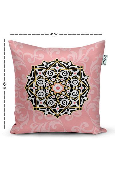 Sakallı Ethnic Pattern 3D Digital Printing Decorative Throw Pillow Cover