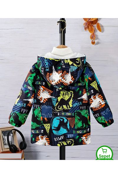 DAFNY Waterproof Children's Coat with Fleece Inside 100% Cotton