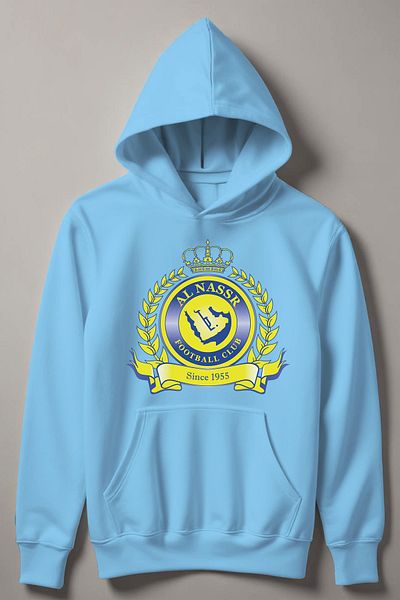 MYADA Детски суитшърт с емблема на футболния отбор Al Nasr Fc 1955, 23284