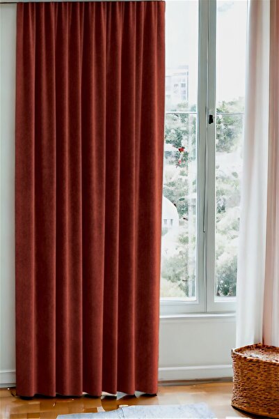 Soyoe ستارة خلفية من البلاط، نسيج مخملي، ستارة ذات جناح واحد