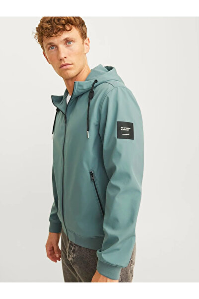 Jack & Jones Мъжко водоустойчиво яке с качулка Essentials - стандартна кройка ЯКЕ 12236300