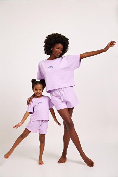Katia&Bony Lavender Kız Çocuk Şort Lila