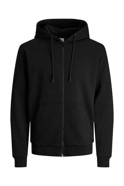 Jack & Jones Jjebradley Sweat Zip Hood Noos Negru 12249342