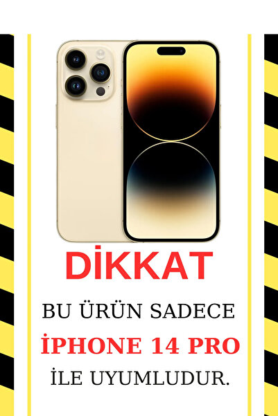 3GEN CASE iPhone 14 Pro Compatible White Little Hearts Patterned Transparent Silicone Case