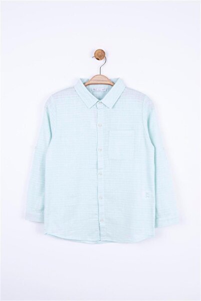 nk kids Dečačka linijska košulja sa džepovima