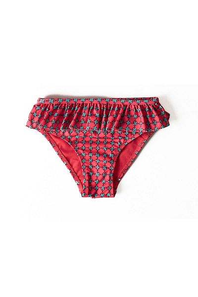 Katia&Bony Girl's Red Retro Bikini Bottoms