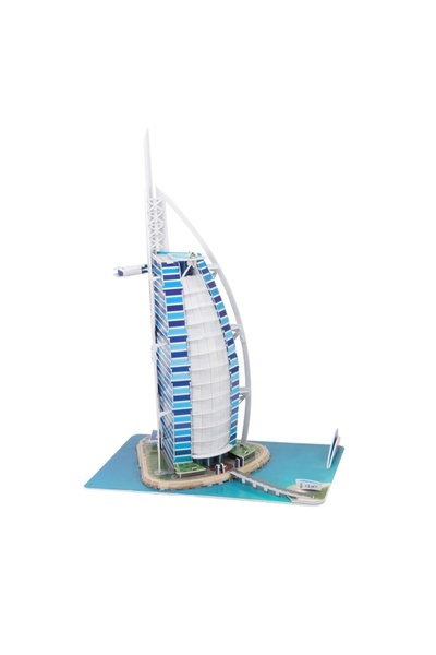Genel Markalar CubicFun 3D Puzzle Burj Al Arab Dubai 101 Parça Mc101H
