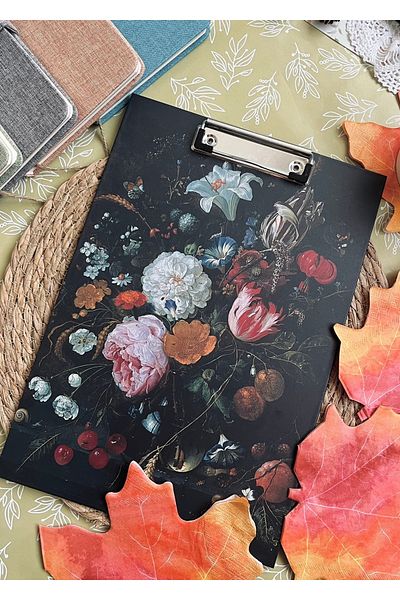 Nova Crafts Dark Floral Secretaryhood (Paper Holder)
