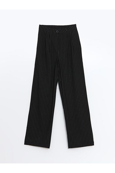 LC Waikiki Loose Fit Striped Women's Trousers