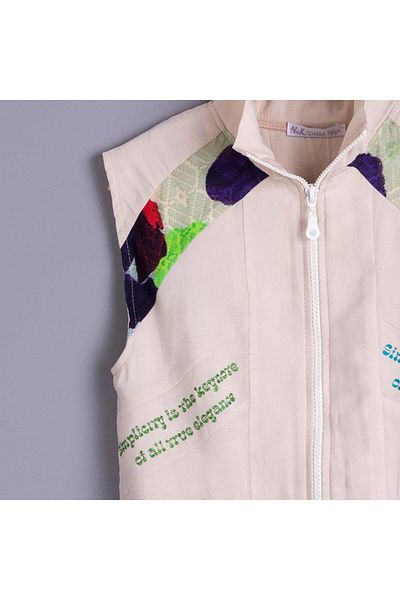 nk kids Мозаечна жилетка за момичета