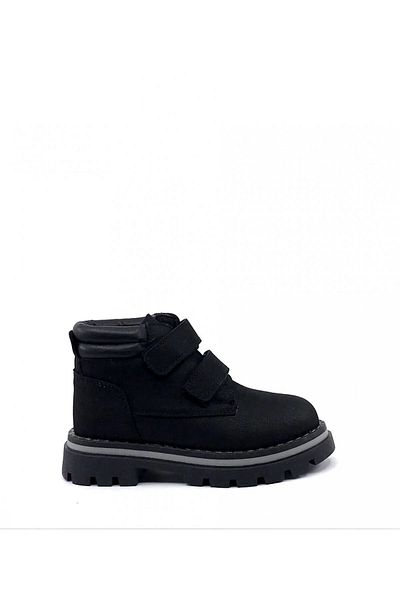 Arzen 4533 Μαύρο-Κίτρινο Velcro Thermo Sole Χειμερινές Μπότες