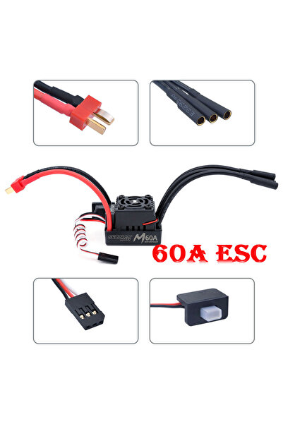 Choice M-60A T Plug 2025 New Surpass Hobby M Series 35A 45A 60A Waterproof ES...