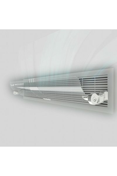 WİTFORMS Linear Curvy Wide Centralized AC Air Flow Deflector