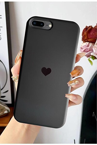 3GEN CASE Launch Velvet Case with Heart Logo Compatible with iPhone 7 Plus & ...
