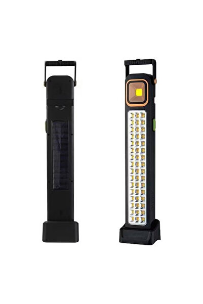 Bundeba Güneş Enerjisi İle Şarj Olabilen 48 Ledli Işıldak 5 Fonksiyonlu  Aydı...
