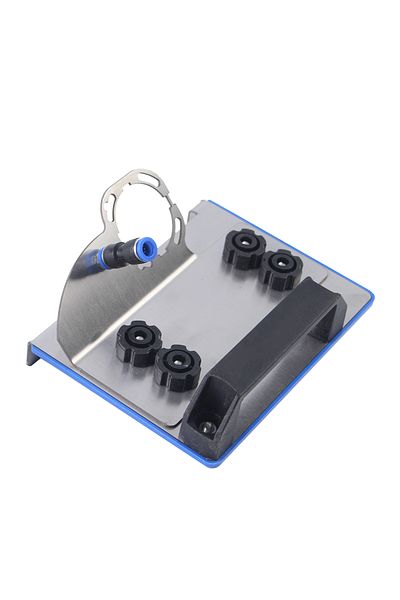 KPXIN 1pcs White 100 Type Angle Grinder Stand For Tile 45° Chamfer Cutting Metal Ceramic Tile Chamfering F