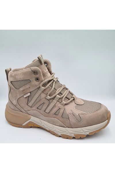 Greyder 17705 Mink Color Nubuck Δερμάτινες Unisex Αδιάβροχες Μπότες