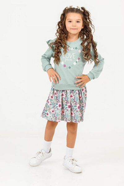 DMB KİDS DMB Kids 9622 Γυναικείο Παιδικό Φόρεμα