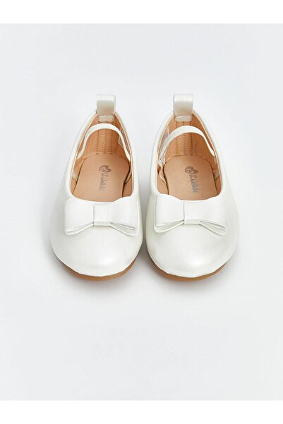 LC Waikiki LCW STEPS Baby Girl Ballerinas with Bow Detail