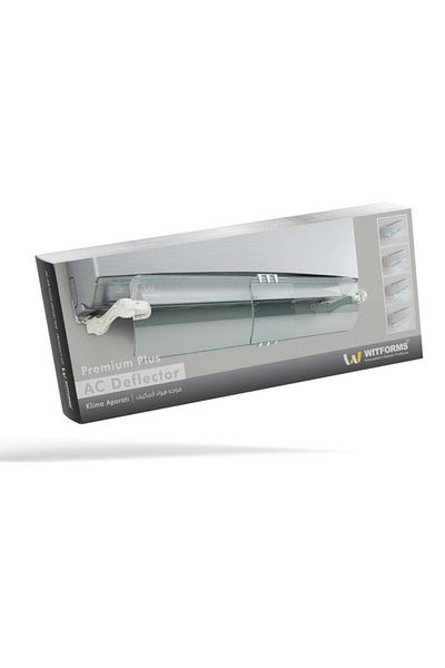 WİTFORMS Premium Plus Curvy Wide Split AC Air Flow Deflector