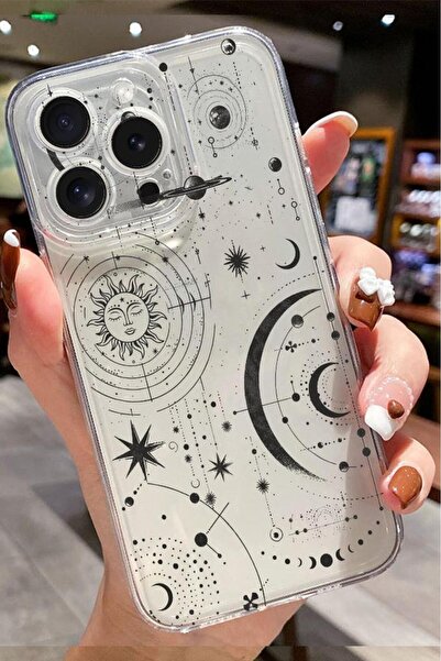 3GEN CASE İphone 11 Pro Max Uyumlu Desenli Şeffaf Silikon Kılıf