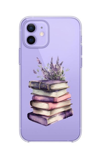 3GEN CASE İphone 12-İphone 12 Pro Uyumlu Desenli Şeffaf Silikon Kılıf