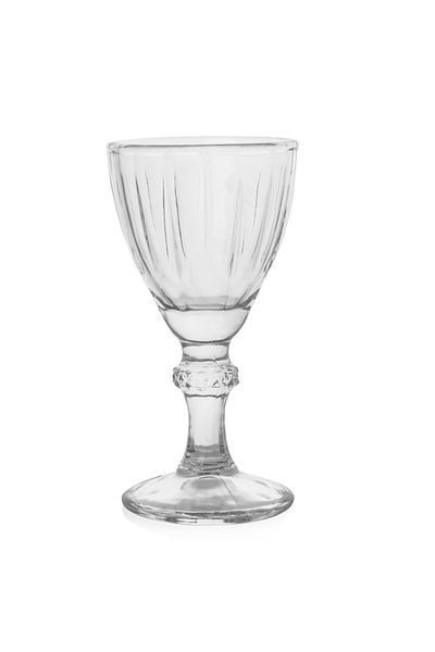 AROW Tr-4174 Daisy 6-Piece Glass Coffee Side Water Glass Set