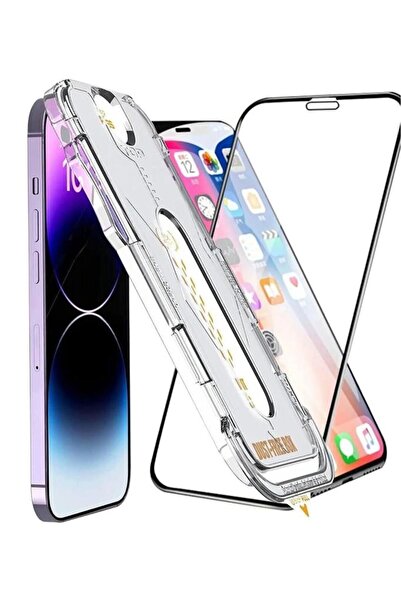 3GEN CASE İphone 11 Pro Max Magıc Otomatik Kolay Hizalama Aparatlı Cam Ekran ...