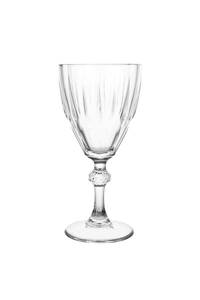 AROW Tr-4176 Lotus 6-Piece Glass Soft Drink Cup Set