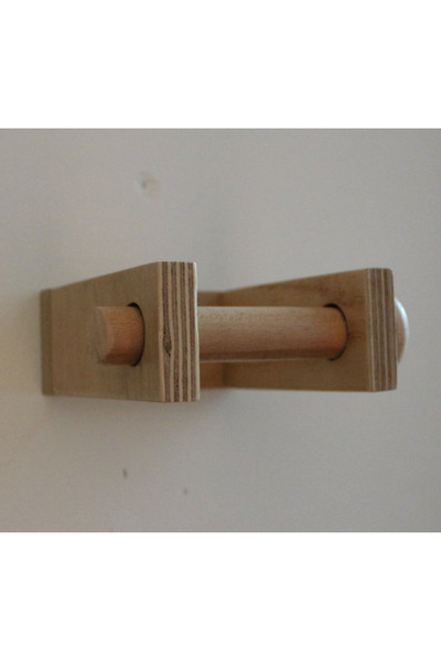 Alyones Duvara Monte Ahşap Bisiklet Askısı – Dikey Plywood Depolama, Bisiklet Tutucu
