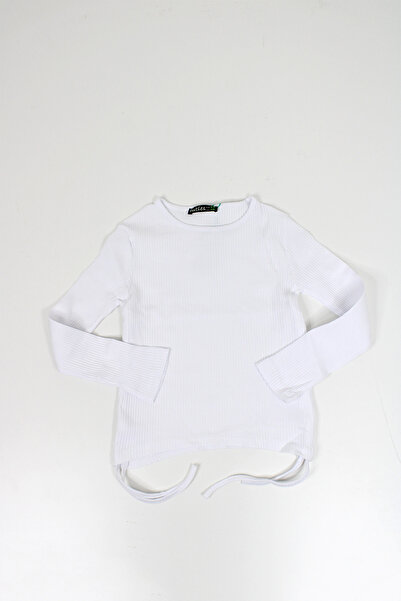 Woorage Girl's Side Tie Blouse