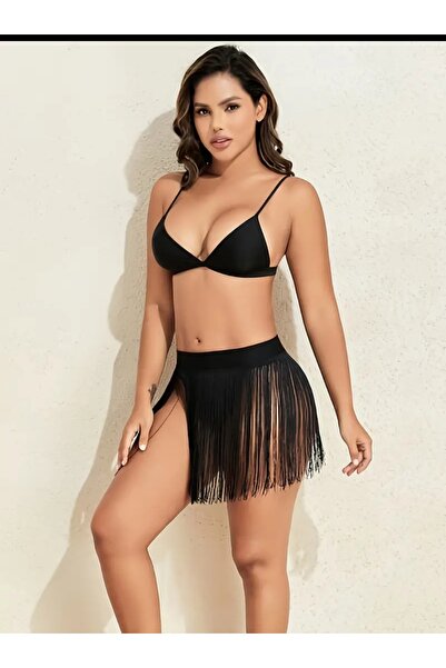 BF Bikini Fashion Püsküllü pareo etek