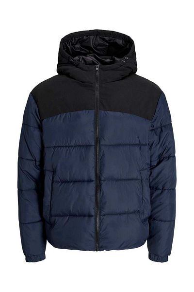 Jack & Jones Пухена качулка Jjmoon в тъмносиньо