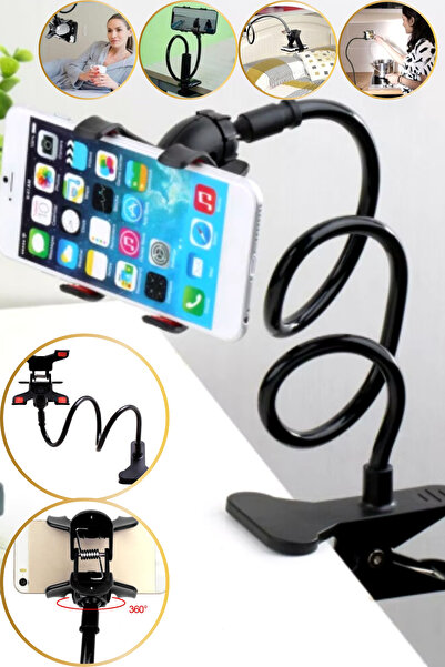 Hane Dostu Ayarlanabilir Esnek Akrobat Gövde Telefon Tutucu