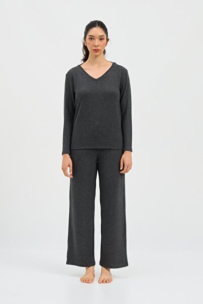 Katia&Bony Антрацит Жіночий Infinity Dots з довгими рукавами