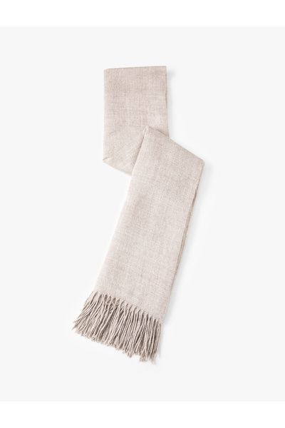 Koton Φουλάρι με μαλακή υφή μακριά φούντα